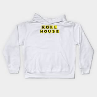 ROFL House (Waffle House Parody) Kids Hoodie